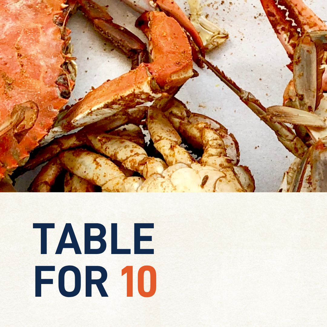 15th Annual Crab Feast Tickets (Table of 10)